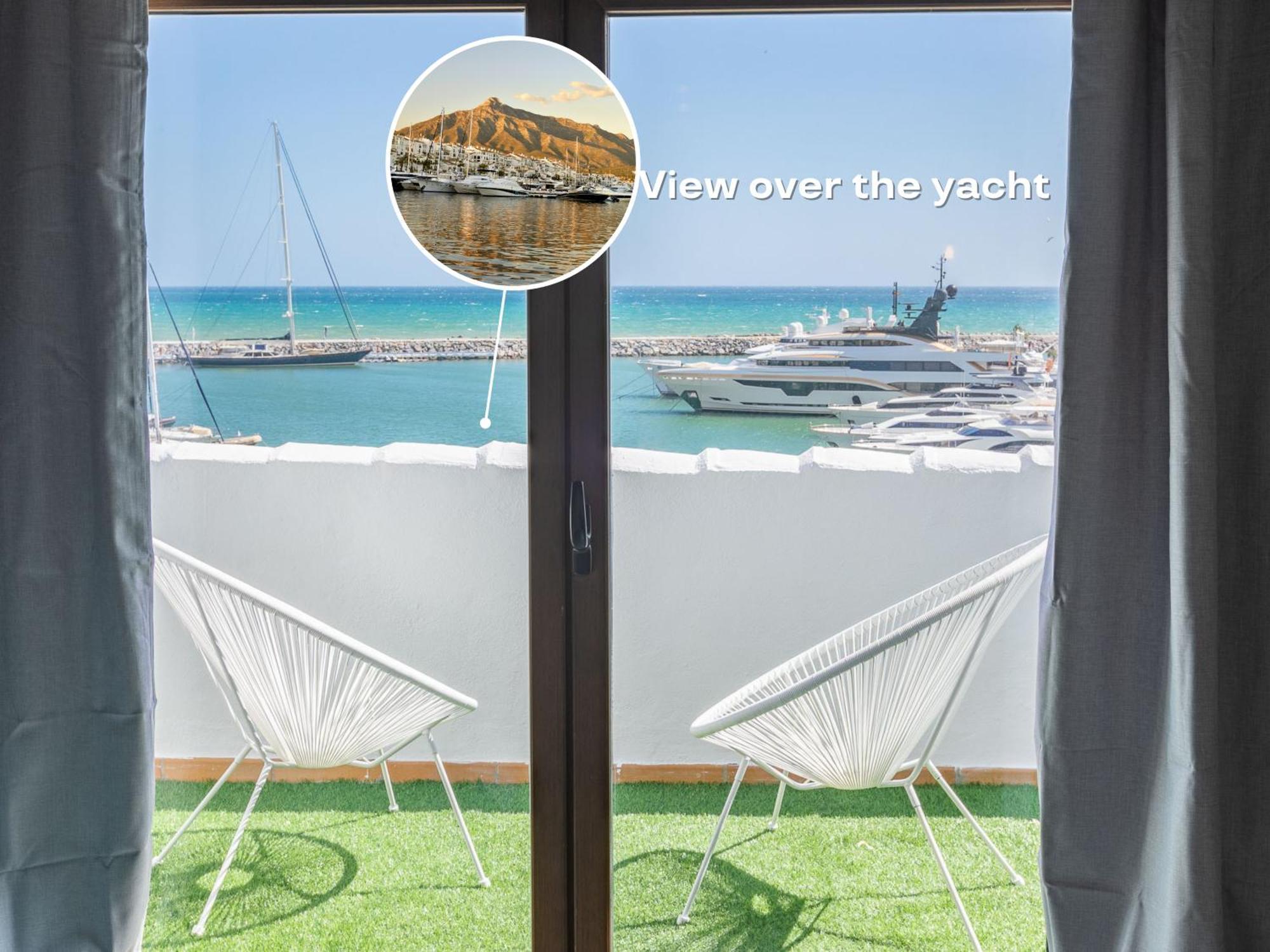 Vacation Marbella I Stylish 5Bdr Penthouse, Sea And Marina View Lejlighed Eksteriør billede