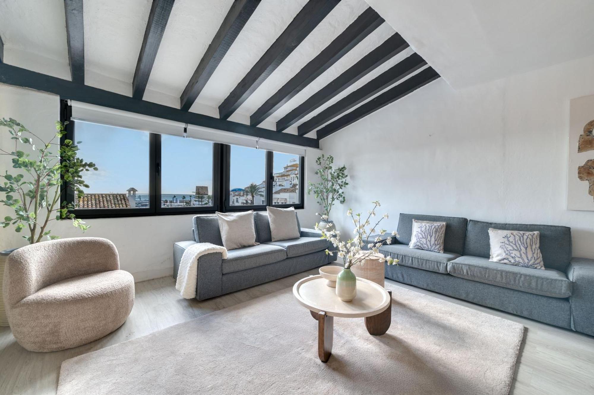 Vacation Marbella I Stylish 5Bdr Penthouse, Sea And Marina View Lejlighed Eksteriør billede