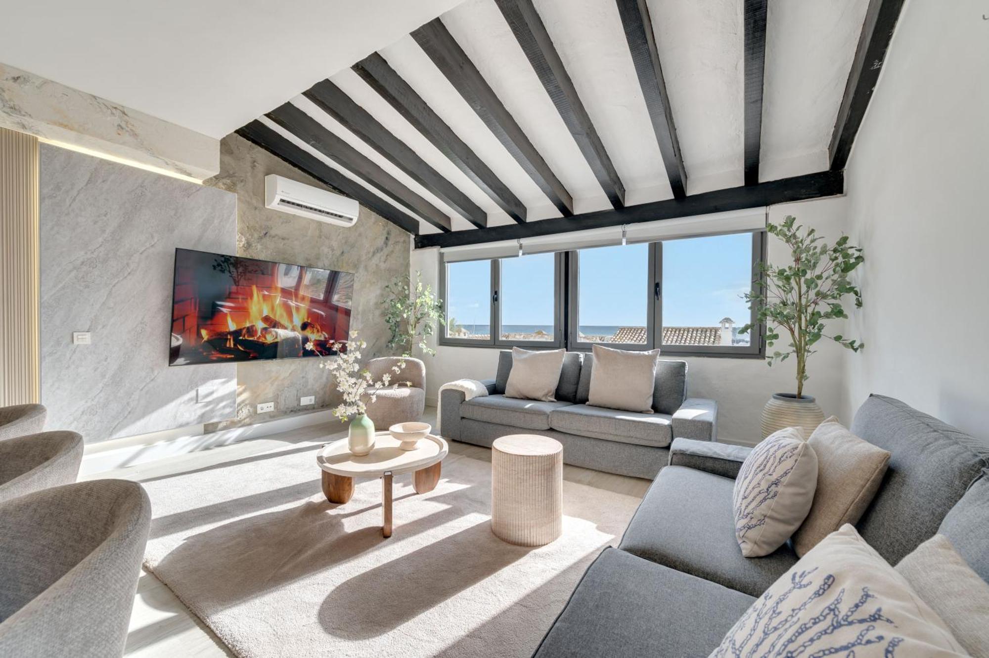 Vacation Marbella I Stylish 5Bdr Penthouse, Sea And Marina View Lejlighed Eksteriør billede