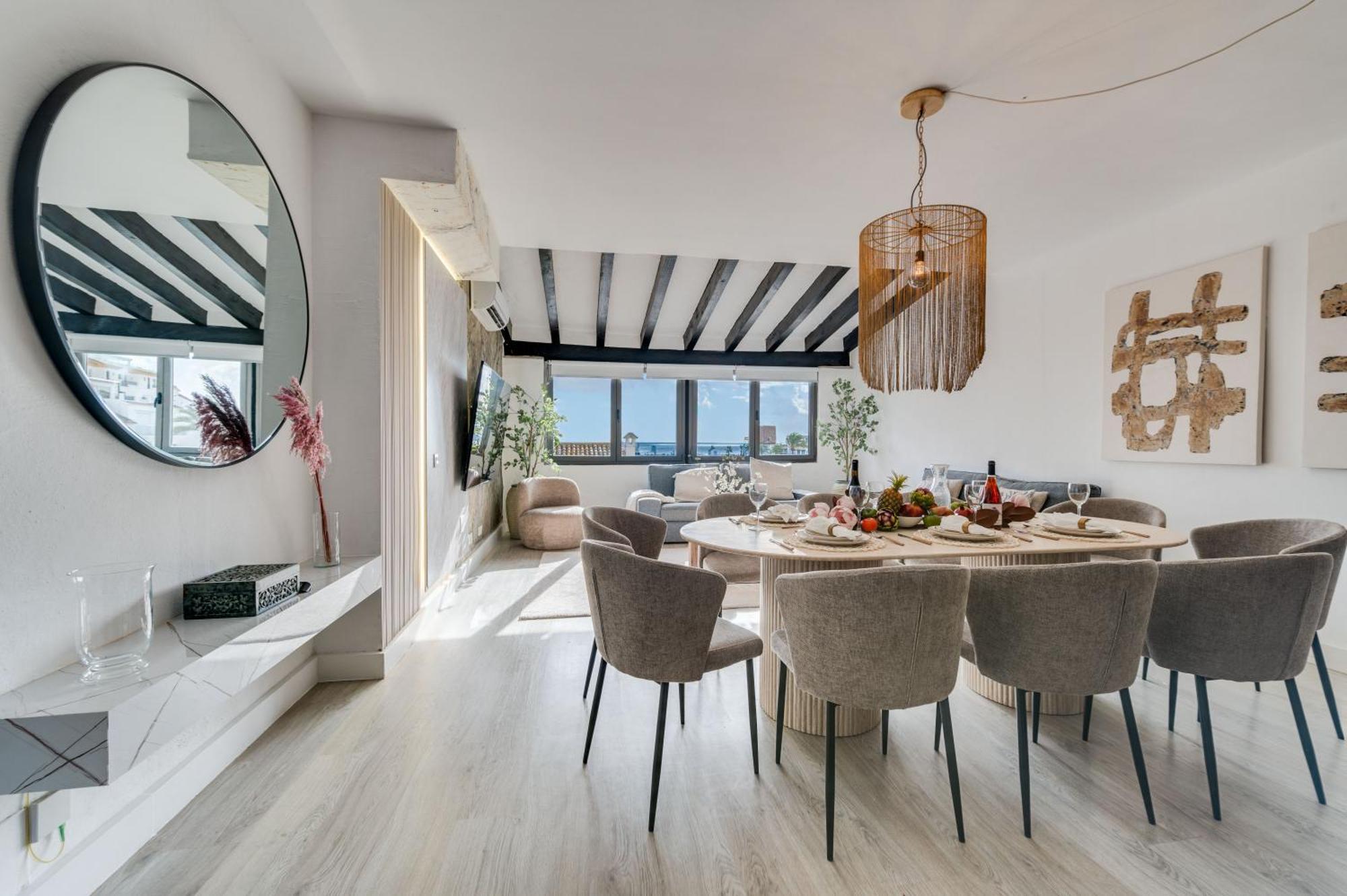 Vacation Marbella I Stylish 5Bdr Penthouse, Sea And Marina View Lejlighed Eksteriør billede