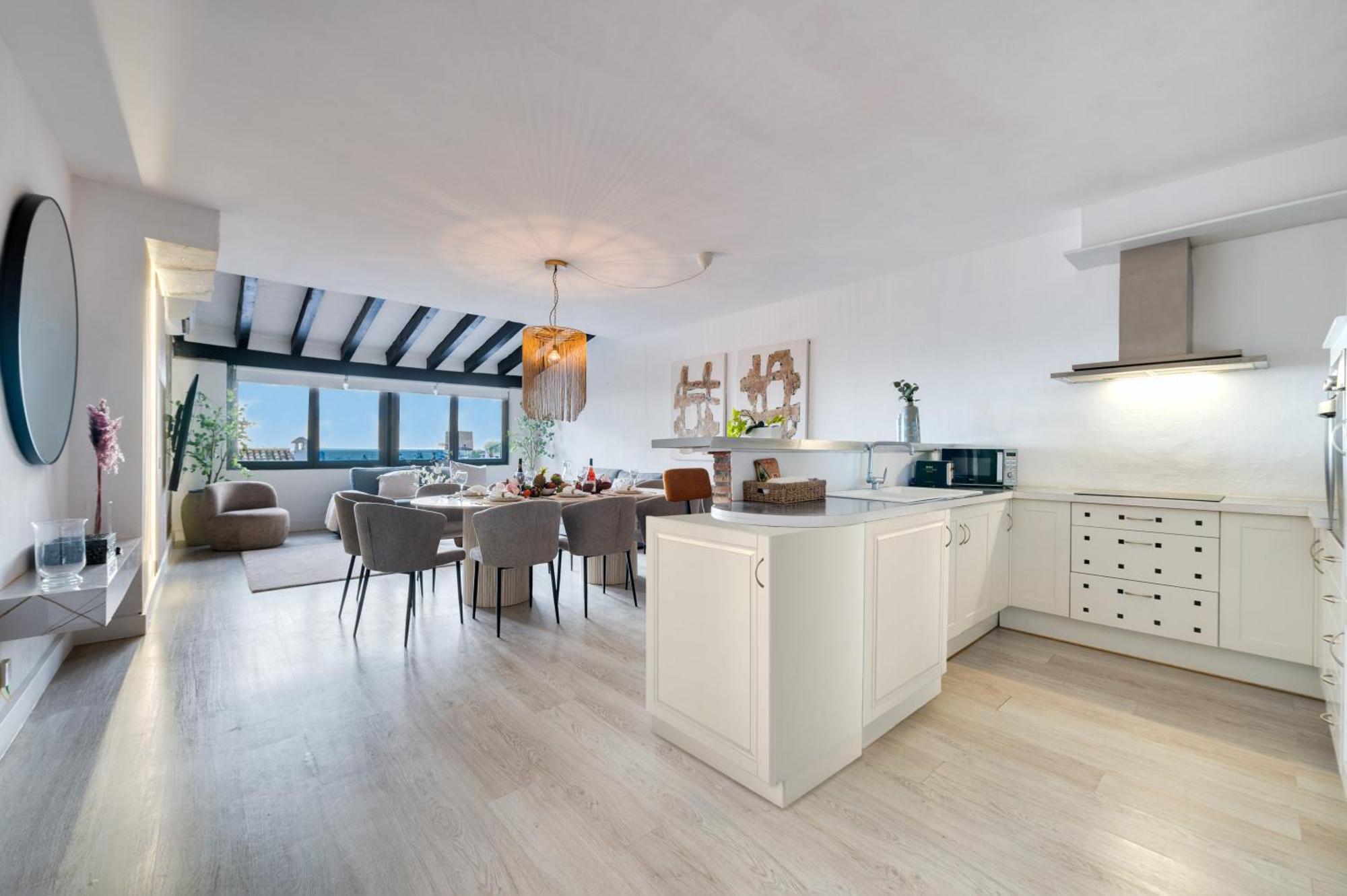Vacation Marbella I Stylish 5Bdr Penthouse, Sea And Marina View Lejlighed Eksteriør billede